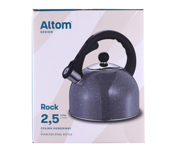 Altom Rock czajnik 2,5 l szary kamień indukcja - 1611076 - zdjęcie 3